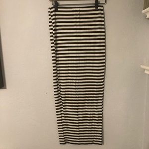 Black High waisted skirt